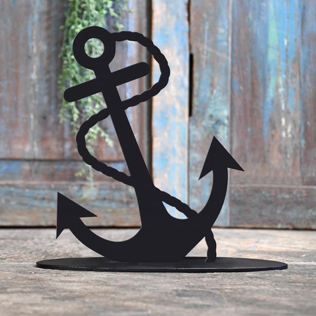 Anchor Door Stop Created Out of Iron Anchor Door Stop Created Out of Iron