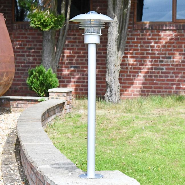 Modern Stainless Steel Driveway Pillar Light Modern Stainless Steel Driveway Pillar Light