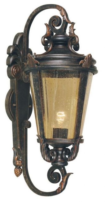 Vintage large weathered wall light Vintage large weathered wall light