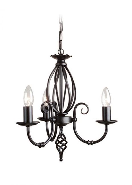 "Oakworth" Three Light Chandelier
