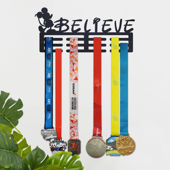 Sports Medal Hanger Believe