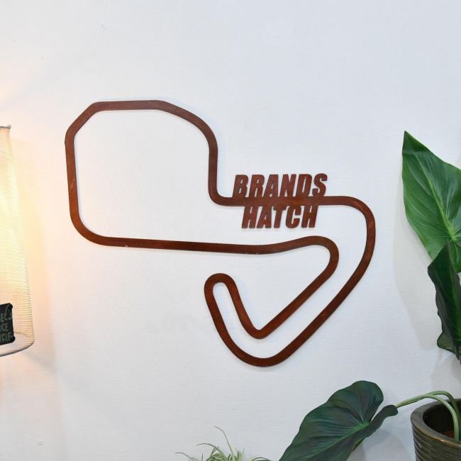 Brands Hatch Racing Track Rustic Finish Brands Hatch Racing Track Rustic Finish