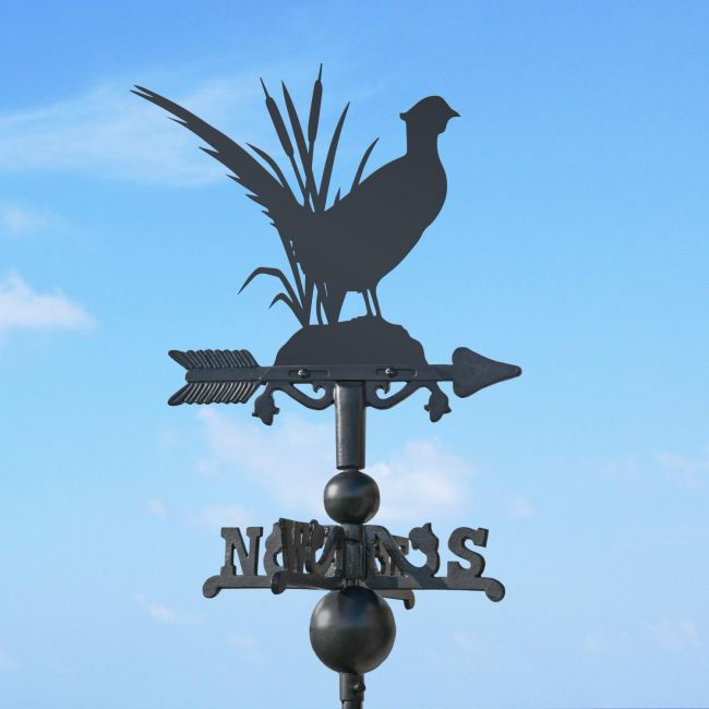 Pheasant on Mini Weathervane Pheasant on Mini Weathervane