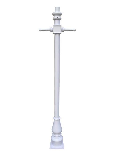 White 1.728m Lamp Post White 1.728m Lamp Post