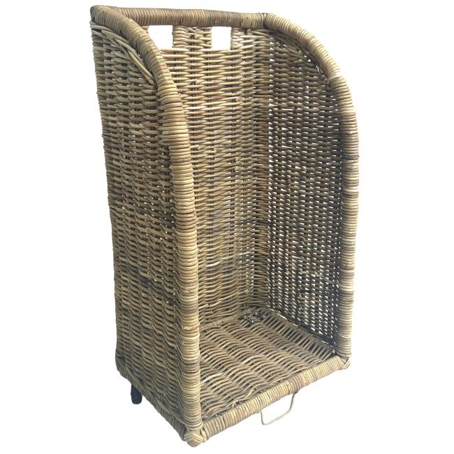 Wicker Log Trolley