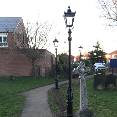 3.7 metre lamp post