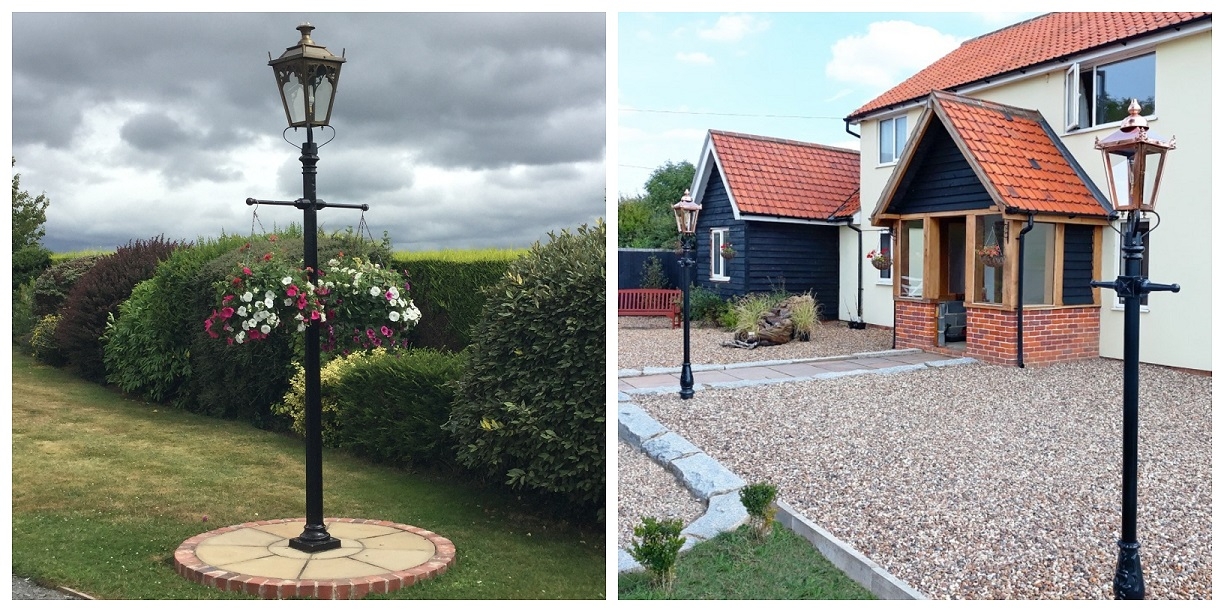 Lamp Posts and Lanterns Customer Pictures