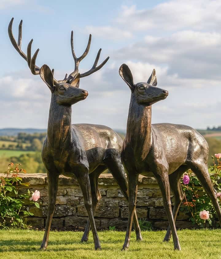 Deer & Stag Sculptures Deer & Stag Sculptures
