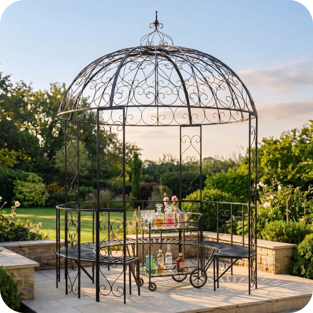 Gazebo_drinks_cart