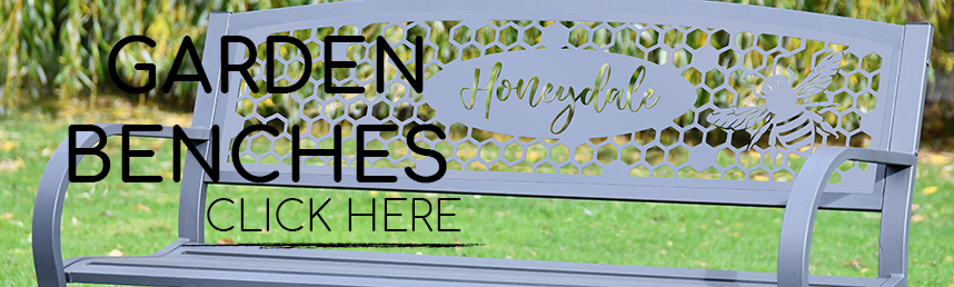 Garden Benches Call to Action Banner 