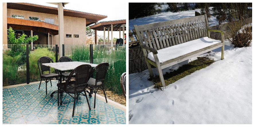 Examples of Sheltered Outdoor Furniture