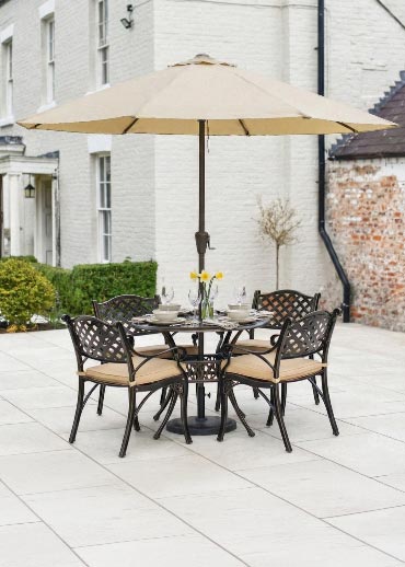 Four Seater Garden Dining Sets