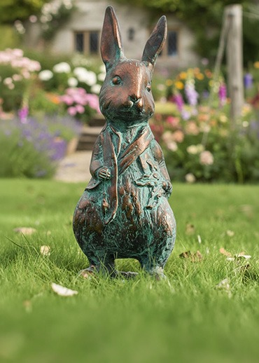 Hare & Rabbit Sculptures