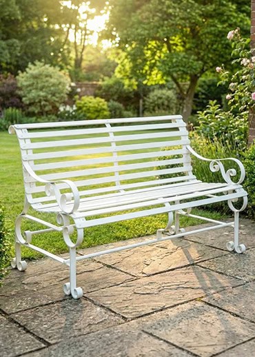 Metal Garden Benches