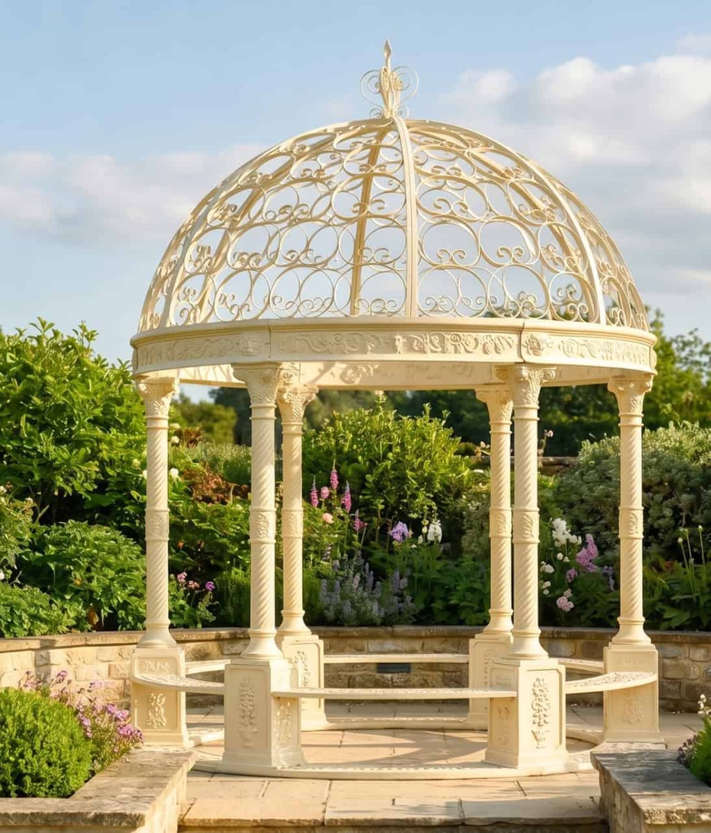 Metal Garden Gazebos Metal Garden Gazebos