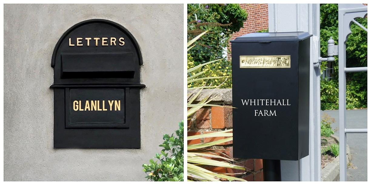 Personalised Post Boxes in Situ