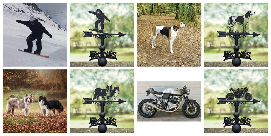 Bespoke Weathervanes From Photos