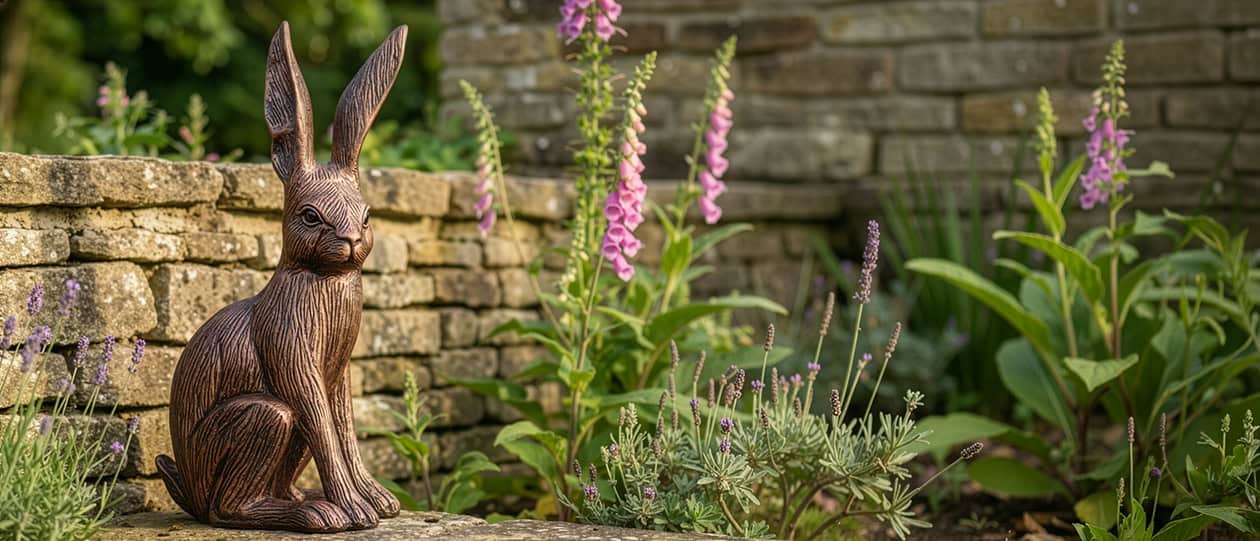 Rabbit Garden Sculptures