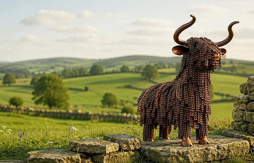 Recycled Metal Sculptures