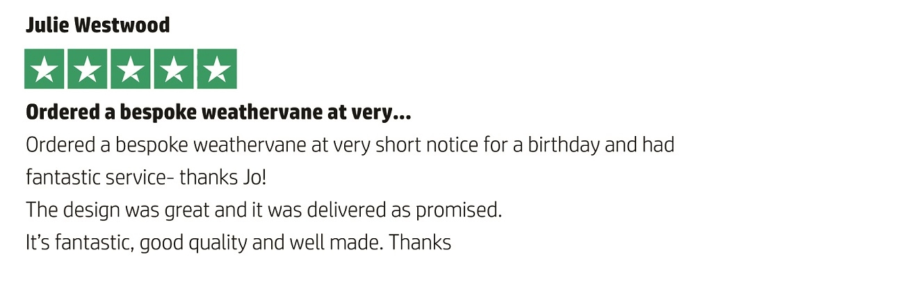 Bespoke Weathervane Review