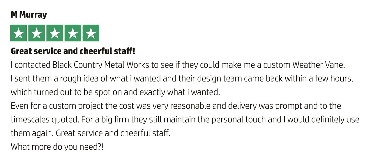 Customer Reviews & Feedback