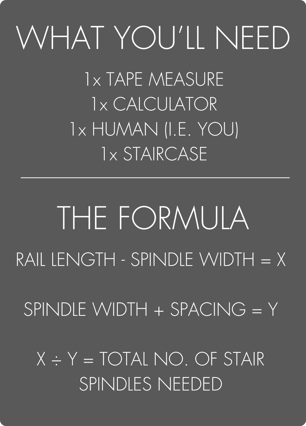 Spindles Formula