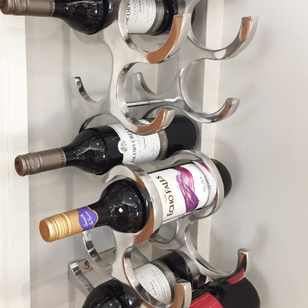 Contemporary wine rack