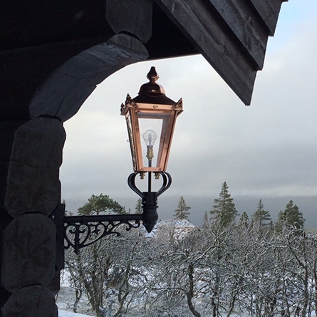 Victorian exterior wall light
