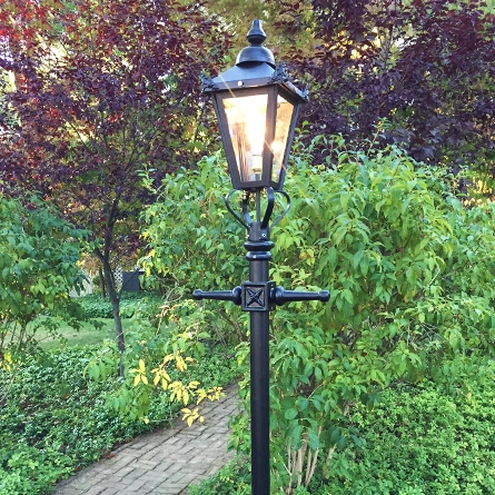 Garden lamp post
