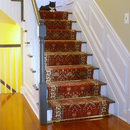 Brass stair rods