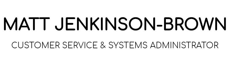 Matthew Jenkinson-Brown